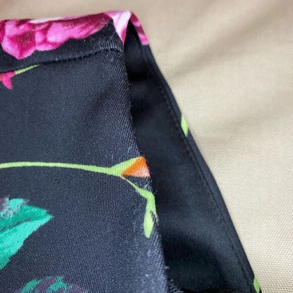 KOMAROV Sleeveless Floral Mesh Summer Midi Dress - Picture 8 of 9